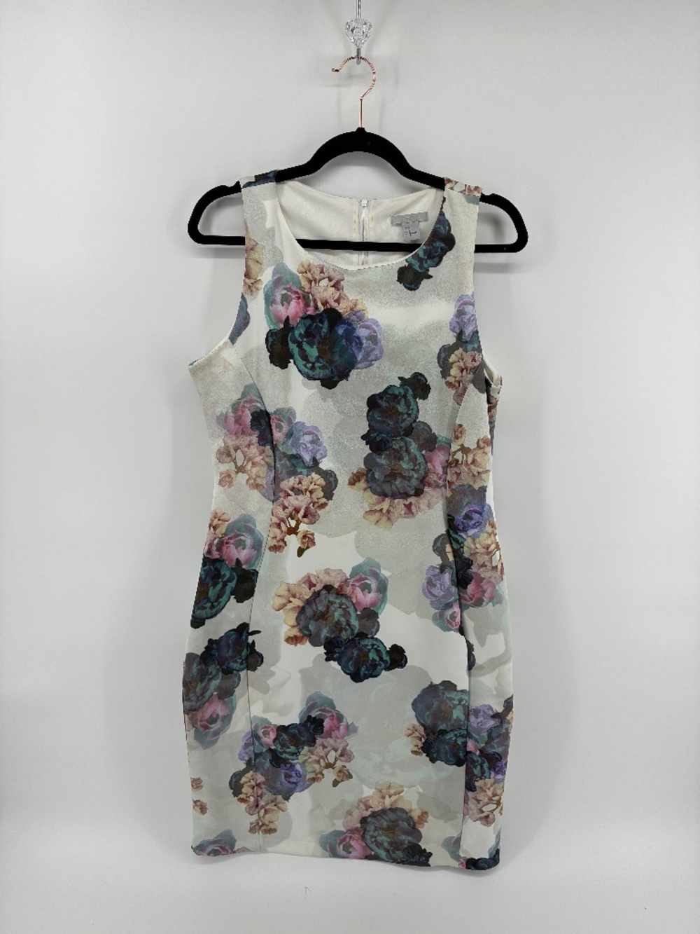 H&M Floral Lightweight Scuba Mid Dress